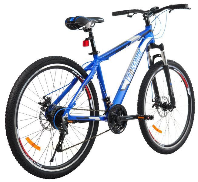 Велосипед 27,5" CROSSRIDE MTB AL HILAND Синий 0247 фото
