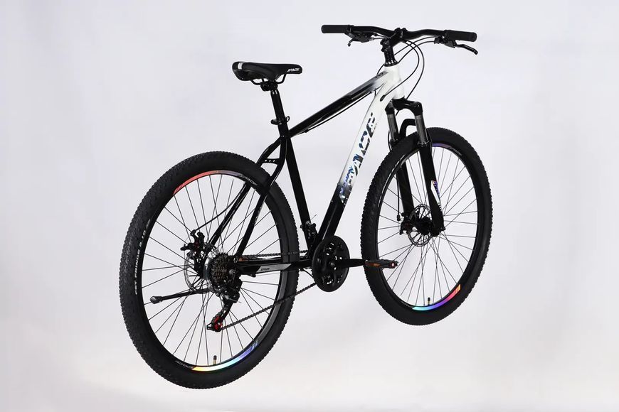 Велосипед ST 29" SPACE MARS DD FR рама-20" черный с белым 2026 OPS-SP-29-166 фото