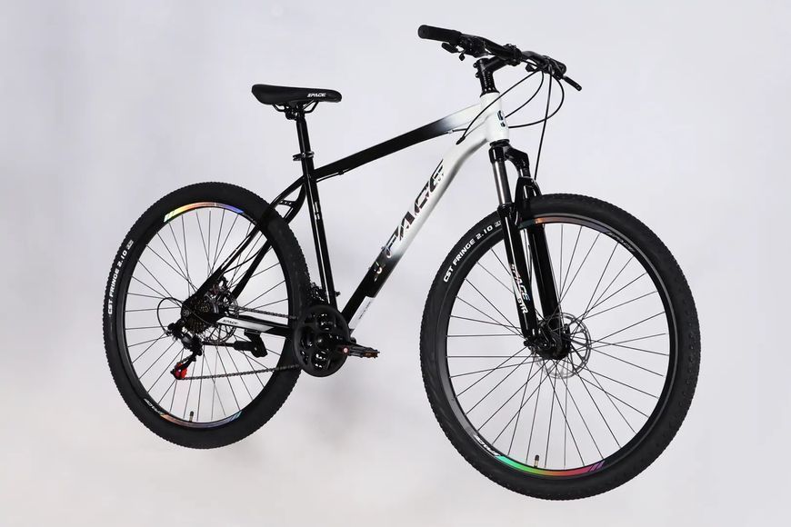 Велосипед ST 29" SPACE MARS DD FR рама-20" черный с белым 2026 OPS-SP-29-166 фото