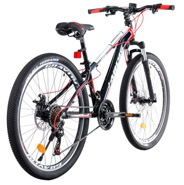 Велосипед 26" Ardis MTB AL M20D Чорно-червоний 0178 фото