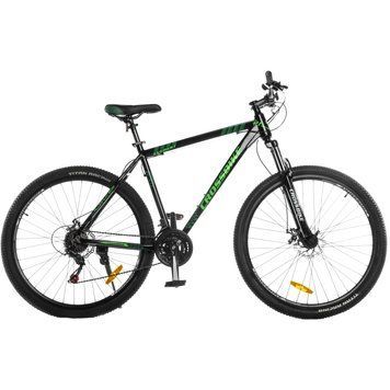 Велосипед CrossBike Everest 29" Черный-Зеленый 29CJPr-004447 фото