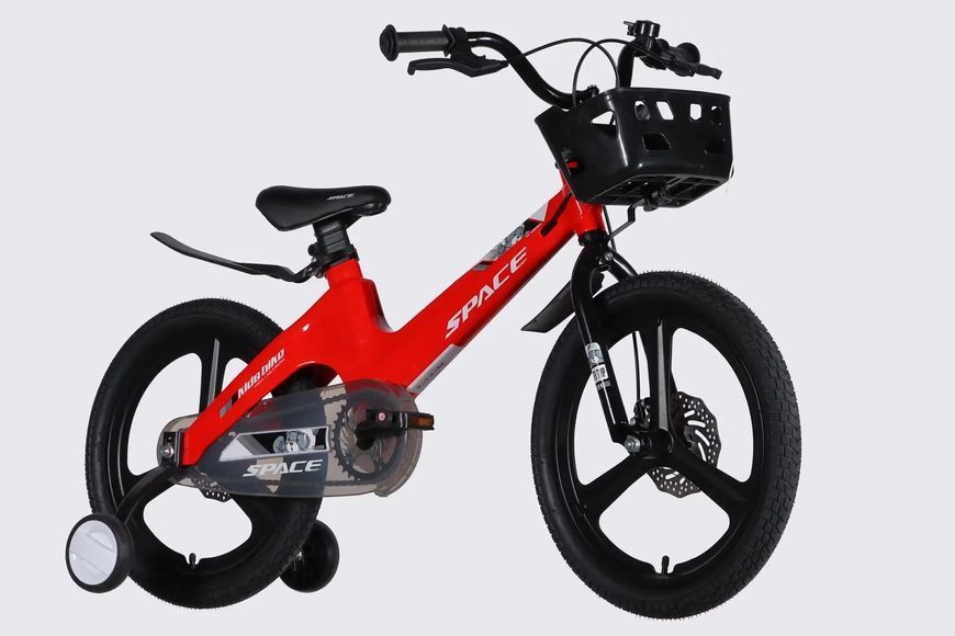 Велосипед MG 18" SPACE KID MOON DD рама-10,6" красный 2026 OPS-SK-18-049 фото