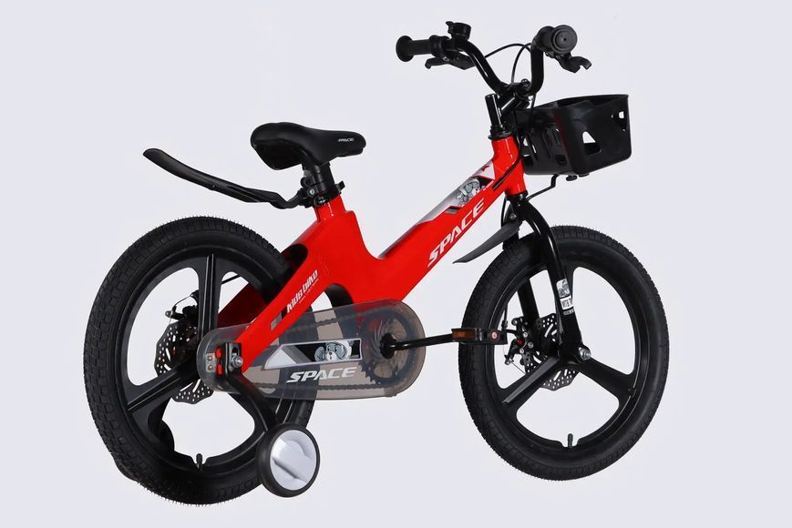 Велосипед MG 18" SPACE KID MOON DD рама-10,6" красный 2026 OPS-SK-18-049 фото