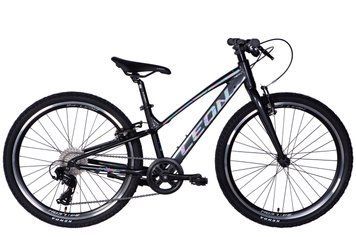 Велосипед AL 24" Leon JUNIOR Vbr CS рама-12" черный 2025 OPS-LN-24-107 фото