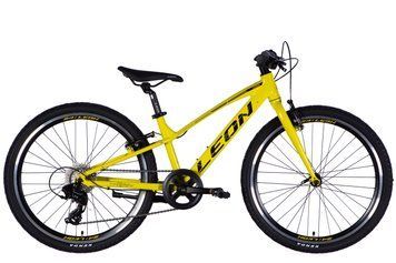 Велосипед AL 24" Leon JUNIOR Vbr CS рама-12" желтый с черным 2025 OPS-LN-24-108 фото
