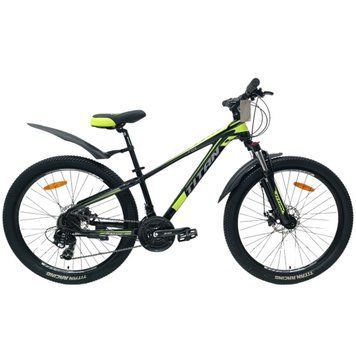 Велосипед Titan FOX 26" Чорний-Неоновий жовтий 26TJA-004988 фото