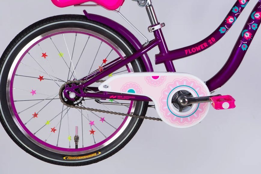 Велосипед ST 20" Formula Kid FLOWER PREMIUM BH рама-10" фіолетовий 2026 OPS-FRK-20-245 фото