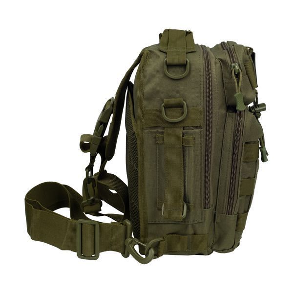 Сумка через плече Tribe Sling Pack олива T-IE-0003-olive фото