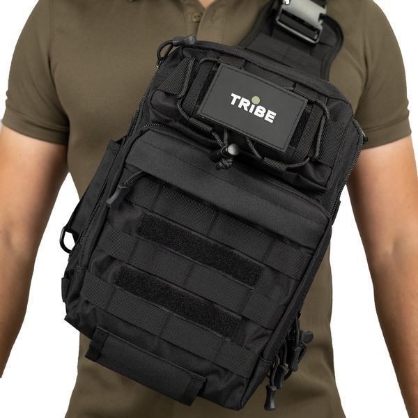 Сумка через плече Tribe Sling Pack олива T-IE-0003-olive фото