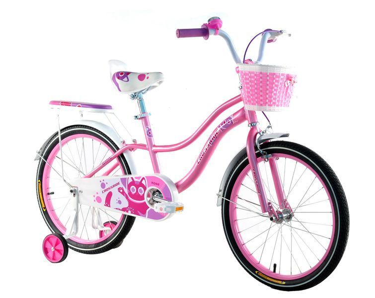 Велосипед 20" BMX ST "ROSE" Рожевий 05001 фото