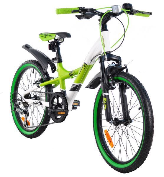 Велосипед 20" MTB AL "BEST FRIEND" Зеленый 0408 фото