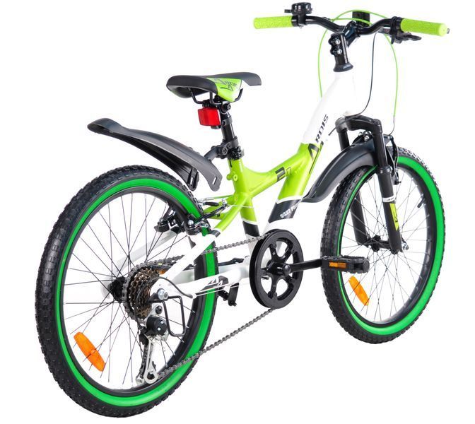 Велосипед 20" MTB AL "BEST FRIEND" Зеленый 0408 фото