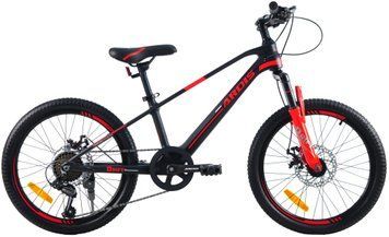 Велосипед 20" MTB MG "DRIFT" Аморт. Вилка Черно-красный 0561 фото