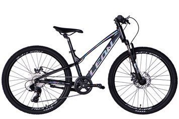 Велосипед AL 24" Leon JUNIOR DD CS рама-12" черный 2025 OPS-LN-24-117 фото
