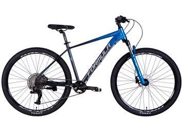 Велосипед AL 29" Formula ZEPHYR EXPERT HDD рама-19" синьо-сірий 2025 OPS-FR-29-392 фото