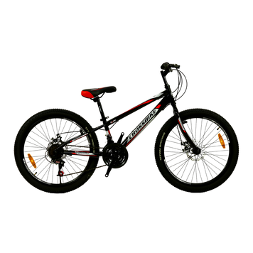 Велосипед CROSSBIKE Spark D 24" Черный-Красный 24CJPr-004452 фото