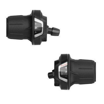 Ручки переключения Грипшифт L3 R7 SHIMANO RV300 индекс. с дисплеем SHL-112 фото