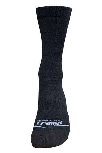 Носки из шерсти мерино Tramp черный UTRUS-004-black-44/46 фото