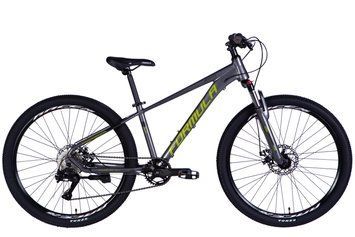 Велосипед AL 26" Formula ZEPHYR 3.0 DD CS рама-14" сірий з зеленим 2026 OPS-FR-26-814 фото