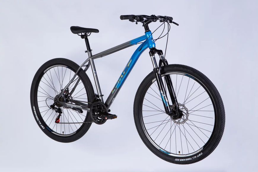 Велосипед ST 29" SPACE MARS DD FR рама-20" синьо-сірий 2026 OPS-SP-29-168 фото