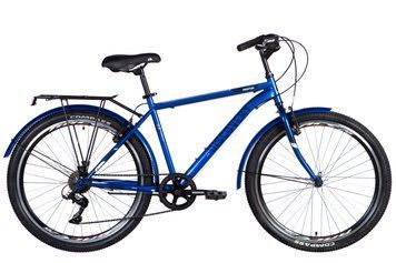 Велосипед ST 26" Discovery PRESTIGE MAN Vbr FR рама-18" синий 2024 крылья, крыло пер., крыло зад., подножка OPS-DIS-26-586 фото