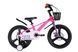 Велосипед MG 18" SPACE KID ORION DD рама-10" розовый с фиолетовым 2026 OPS-SK-18-057 фото
