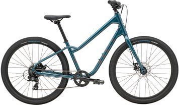 Велосипед 27,5" Marin Stinson 1 рама - S 2025 Gloss Blue/Orange/Charcoal/Red SKE-60-74 фото