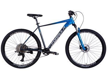 Велосипед AL 29" Formula ZEPHYR EXPERT HDD рама-21" синьо-сірий 2025 OPS-FR-29-396 фото