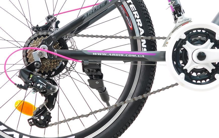 Велосипед 24" ARDIS MTB AL ALPINA Сіро-фіолетовий 0234 фото