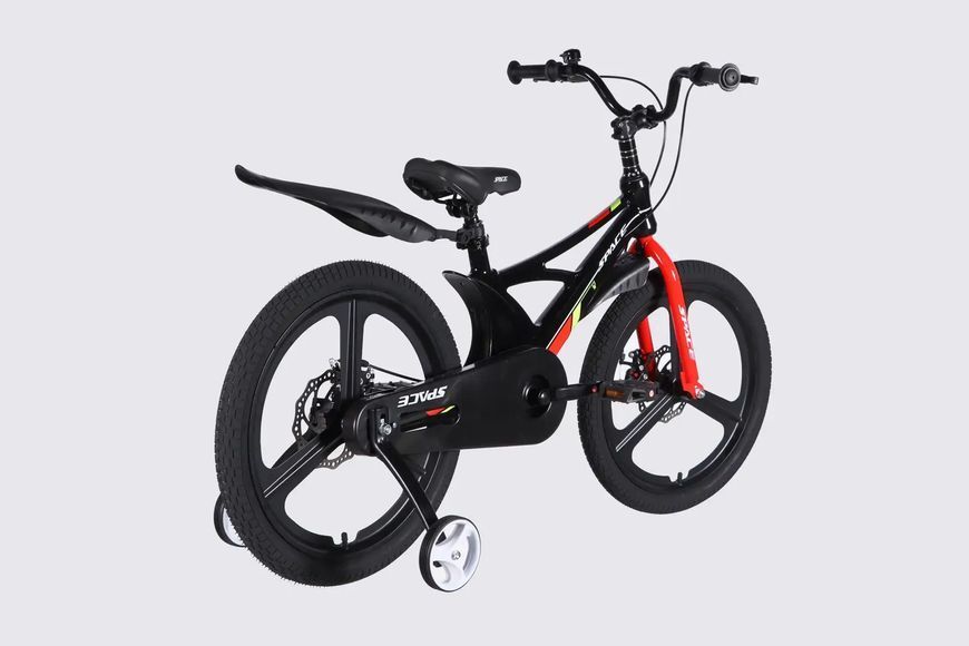 Велосипед MG 20" SPACE KID STAR DD рама-11" чорний з червоним 2026 OPS-SK-20-045 фото