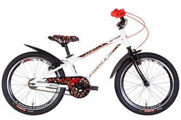 Велосипед ST 20" Formula ACTIVE Vbr рама-10" белый 2024 крылья, подножка, звонок OPS-FRK-20-203 фото