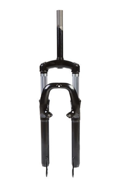 Вилка 26 AM сталь 1 rod-185 різьб. travel-100mm disc/v-br чорний FRK-26-850 фото