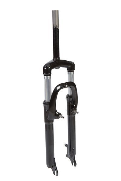 Вилка 26 AM сталь 1 rod-185 різьб. travel-100mm disc/v-br чорний FRK-26-850 фото