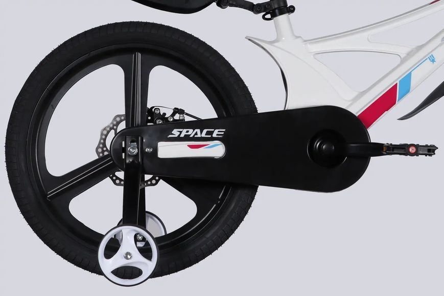 Велосипед MG 20" SPACE KID STAR DD рама-11" білий з рожевим 2026 OPS-SK-20-046 фото