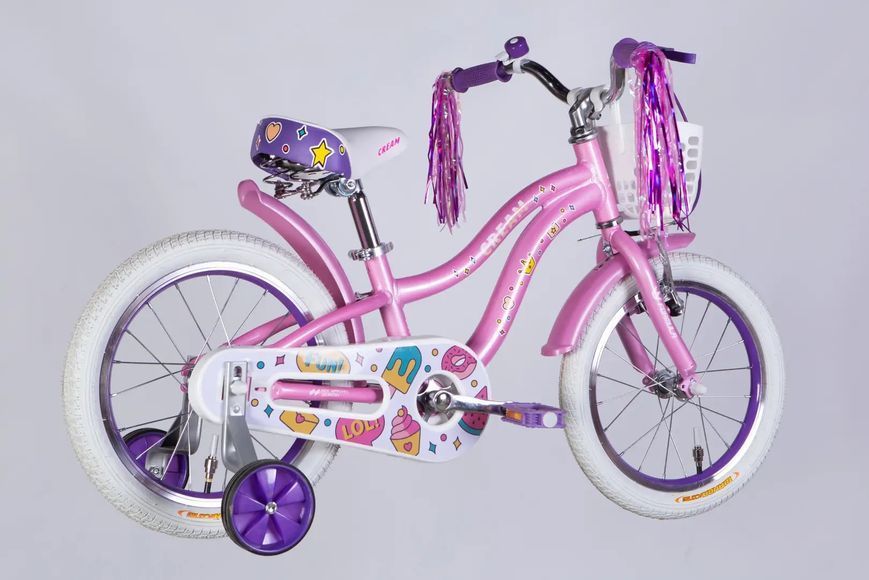 Велосипед AL 16" Formula Kid CREAM BH рама-8,5" сиреневый 2026 OPS-FRK-16-251 фото