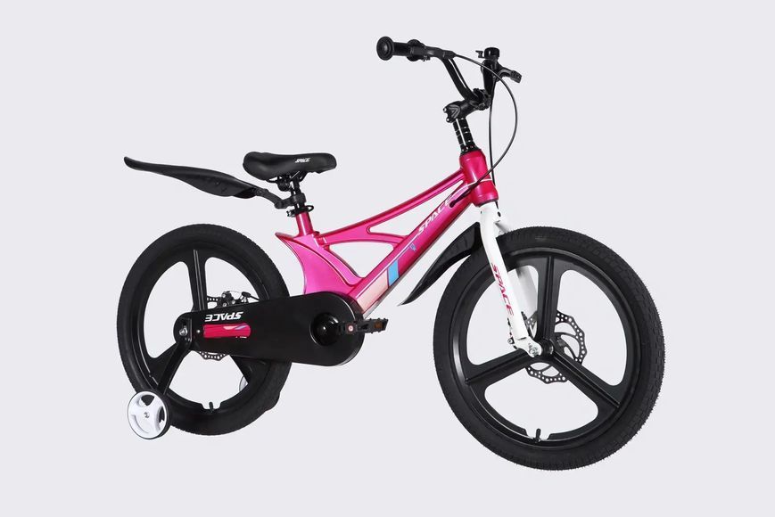 Велосипед MG 20" SPACE KID STAR DD рама-11" розовый с белым 2026 OPS-SK-20-047 фото