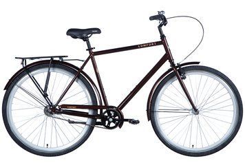 Велосипед ST 28" Dorozhnik COMFORT MALE Velosteel рама-22" зеленый 2024 крылья, крыло пер., крыло зад., подножка, звонок OPS-D-28-373 фото