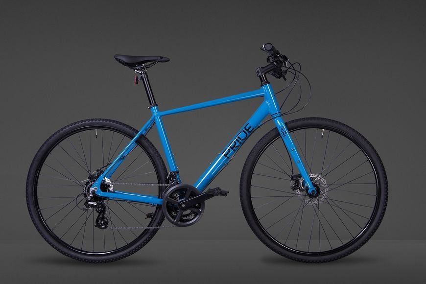 Велосипед 28" Pride ROCX 8.1 FLB Блакитний SKD-91-37 фото