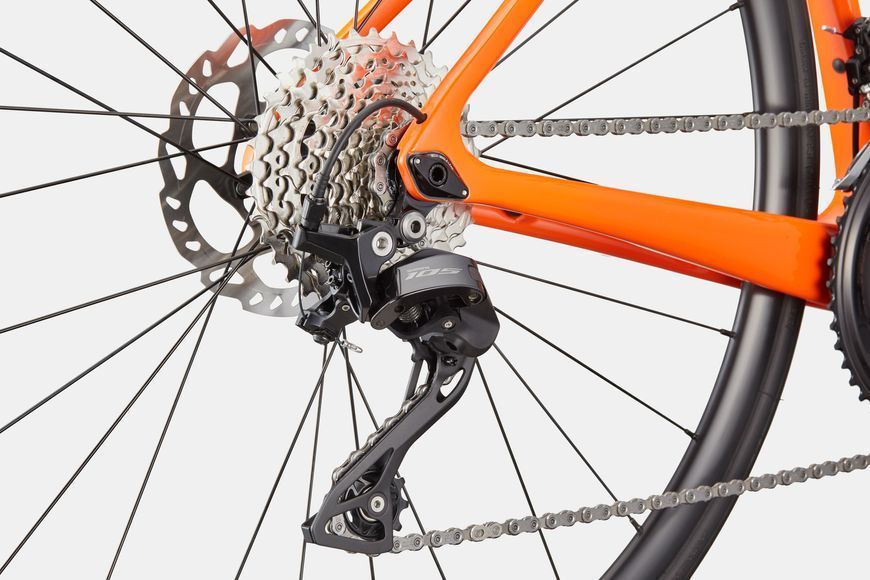 Велосипед 28" Cannondale SuperSix EVO Carbon 4 Помаранчевий SKE-73-54 фото