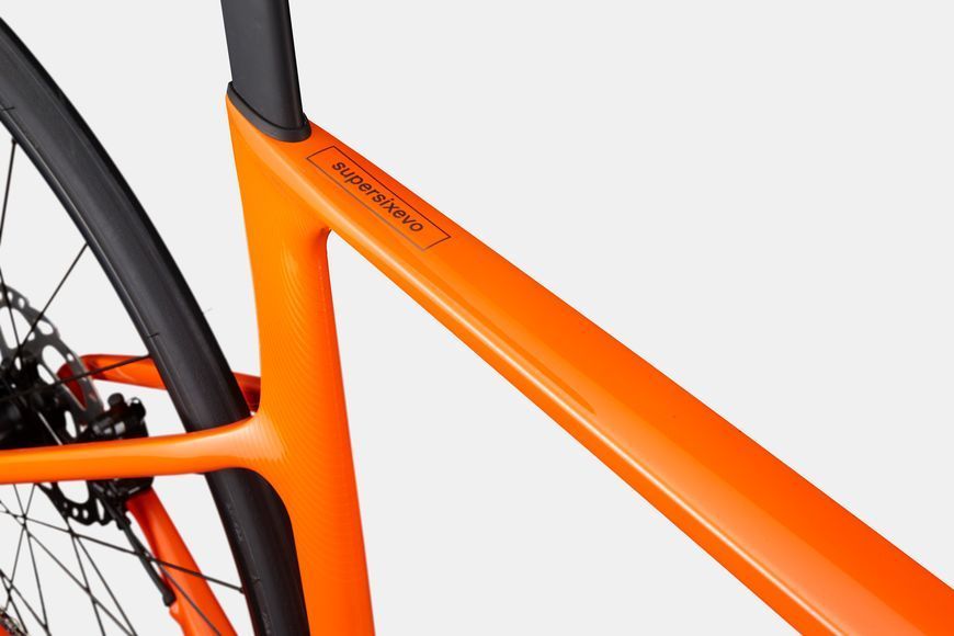 Велосипед 28" Cannondale SuperSix EVO Carbon 4 Помаранчевий SKE-73-54 фото