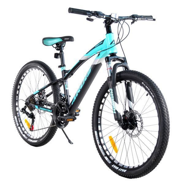 Велосипед 24" MTB ST "PHANTOM" Чорно-блакитний 4030 фото