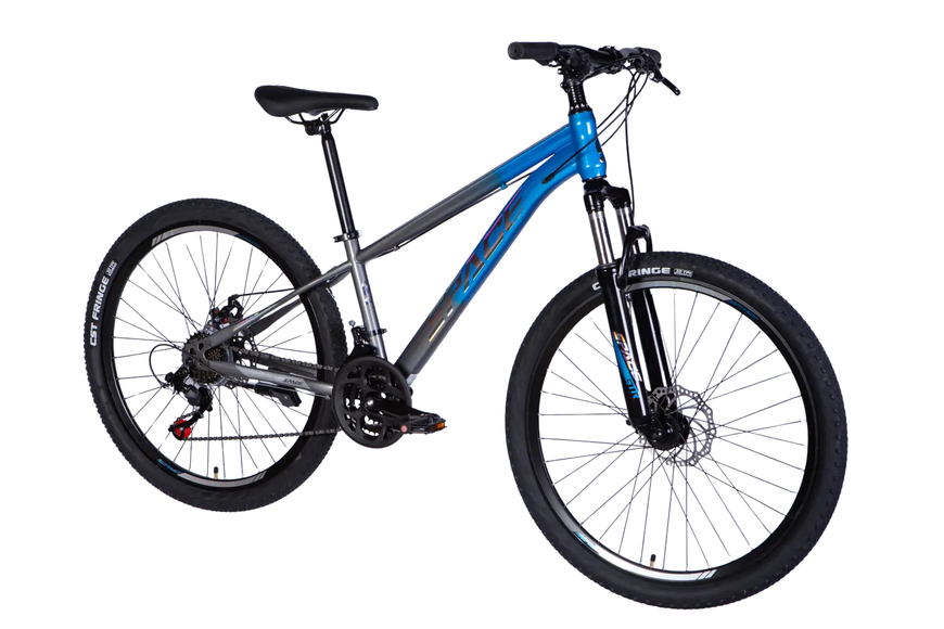 Велосипед ST 26" SPACE MARS DD FR рама-13" синьо-сірий 2026 OPS-SP-26-080 фото
