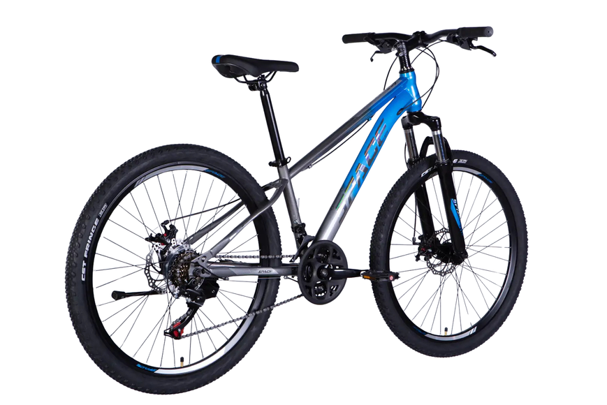 Велосипед ST 26" SPACE MARS DD FR рама-13" синьо-сірий 2026 OPS-SP-26-080 фото