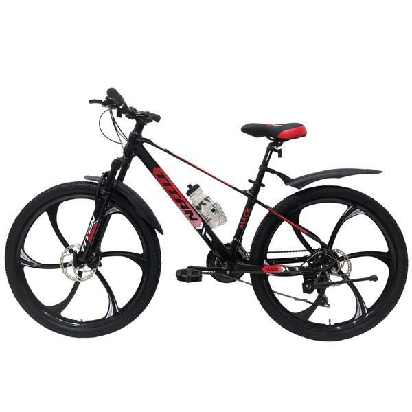 Велосипед Titan Magic 26" Чорний-Червоний 26TJM-000025 фото