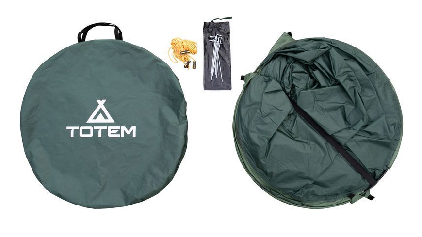 Палатка Totem Pop Up 2 (v2) с автоматическим каркасом зеленый UTTT-033 фото