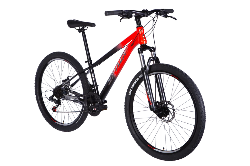 Велосипед ST 26" SPACE MARS DD FR рама-13" червоно-чорний 2026 OPS-SP-26-075 фото
