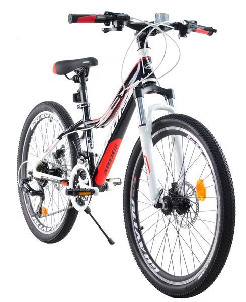 Велосипед 24" ARDIS MTB AL MANIK Чорно-червоний 0233 фото