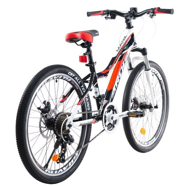 Велосипед 24" ARDIS MTB AL MANIK Чорно-червоний 0233 фото