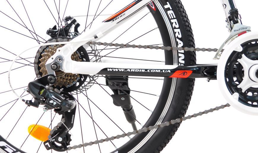 Велосипед 24" ARDIS MTB AL MANIK Чорно-червоний 0233 фото