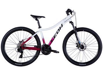 Велосипед AL 27,5" Leon XC LADY 105 DD CS рама-16" белый с малиновым 2025 OPS-LN-27,5-001 фото